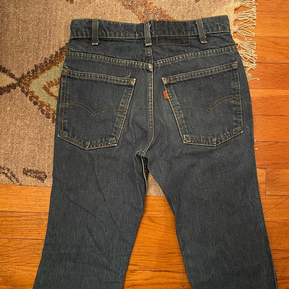 Levi’s Vintage 70s Orange Tab 517 Bootcut Jeans - Picture 3 of 5